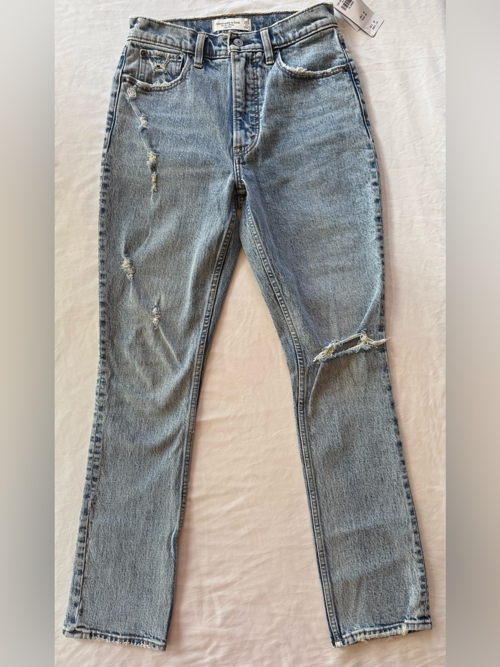Abercrombie & Fitch ‘90s Skinny High Rise Jeans 26 Short NWT